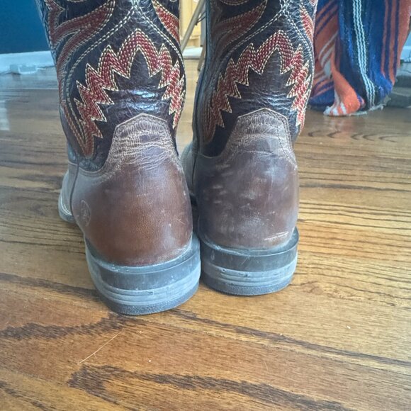 Men's Ariat Brush Creek Mesa Tan with Thunder Brown Tops - 10053579 - Picture 2 of 7